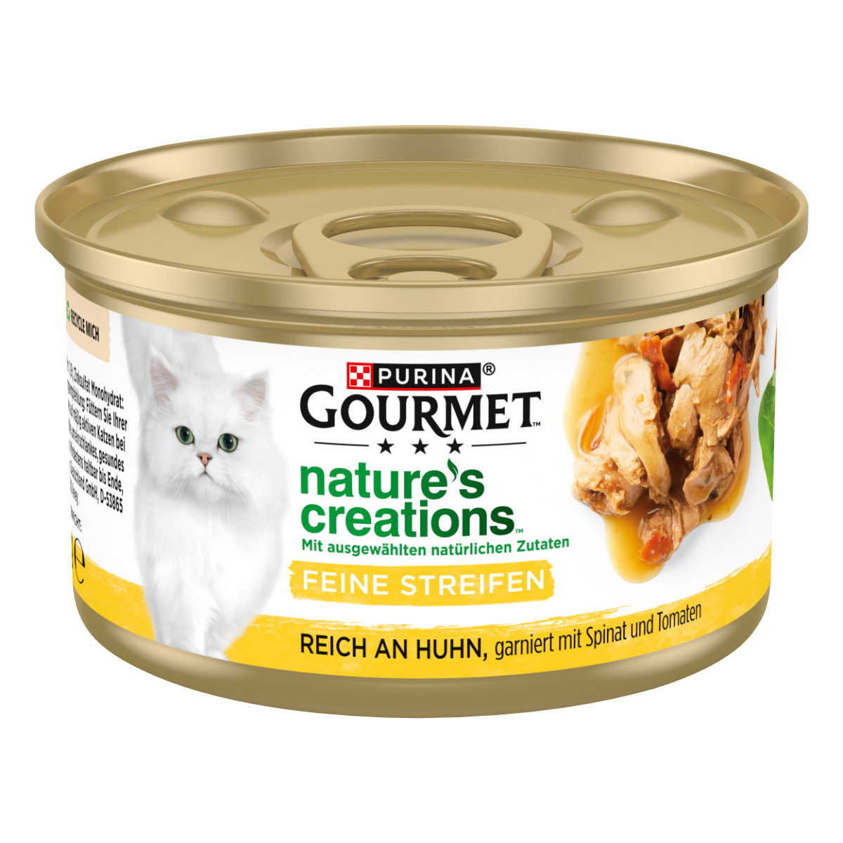 GOURMET Nature's Creations in Gelee naturbelassen Huhn 12x85g