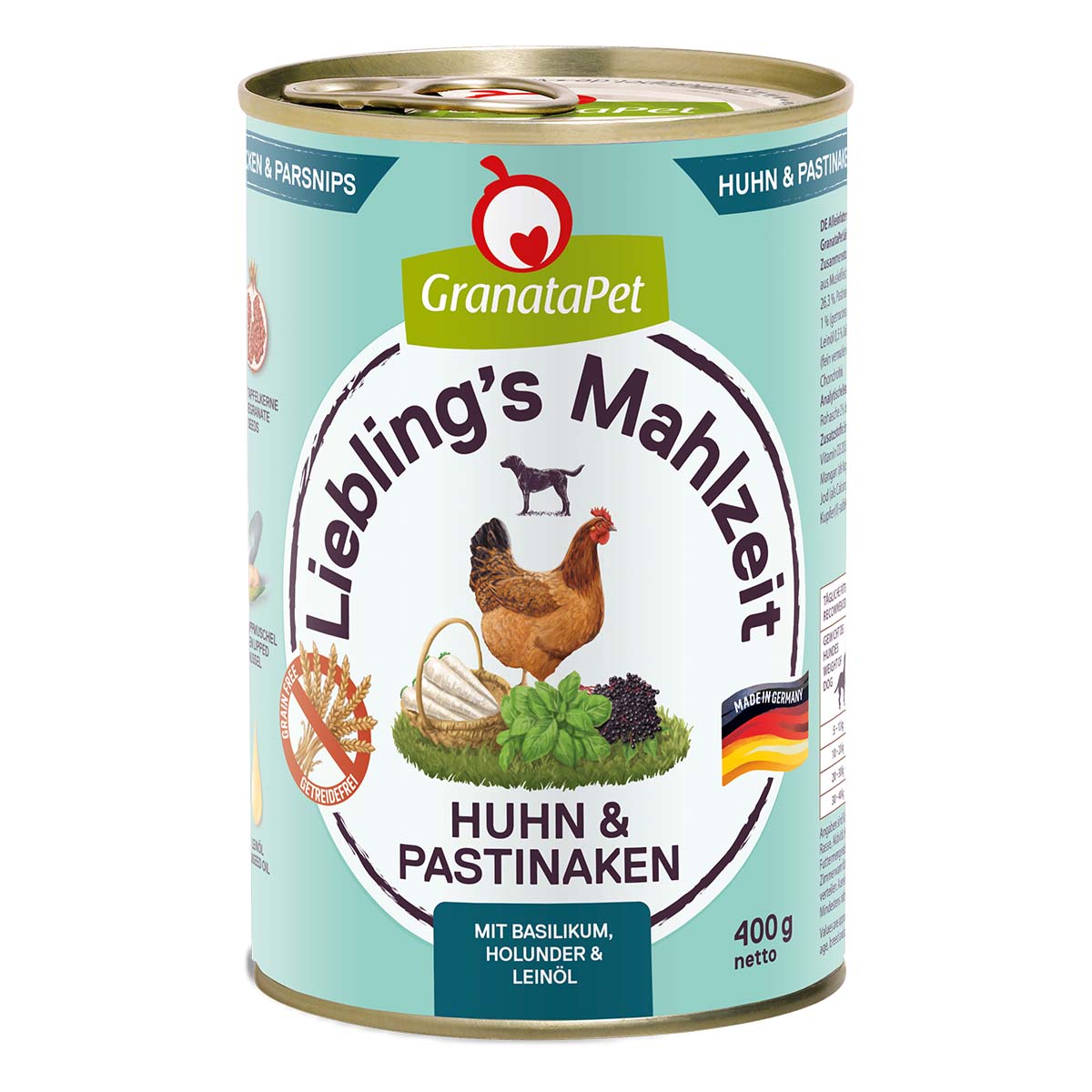GranataPet Liebling's Mahlzeit Huhn und Pastinaken 6x400g