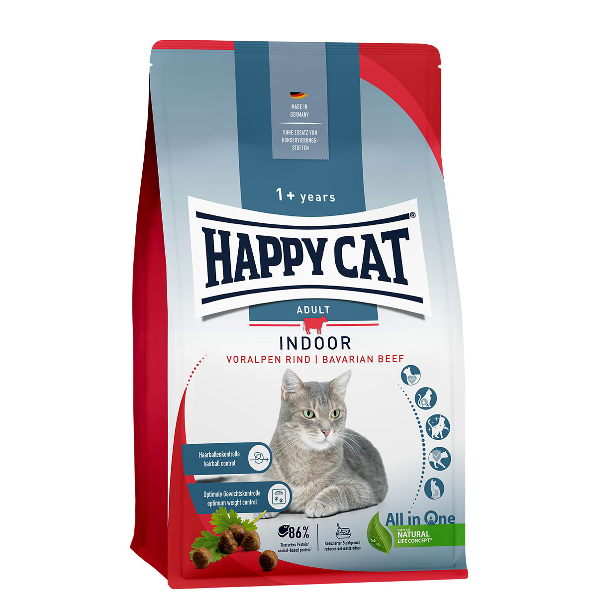 Happy Cat Indoor Adult Voralpen Rind