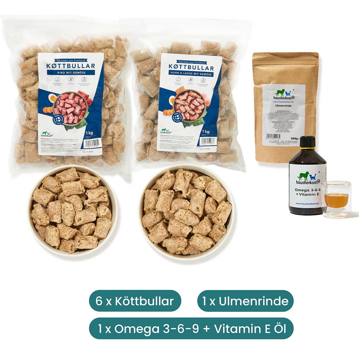 Haustierkost Einsteigerpaket für kleinste Hunde