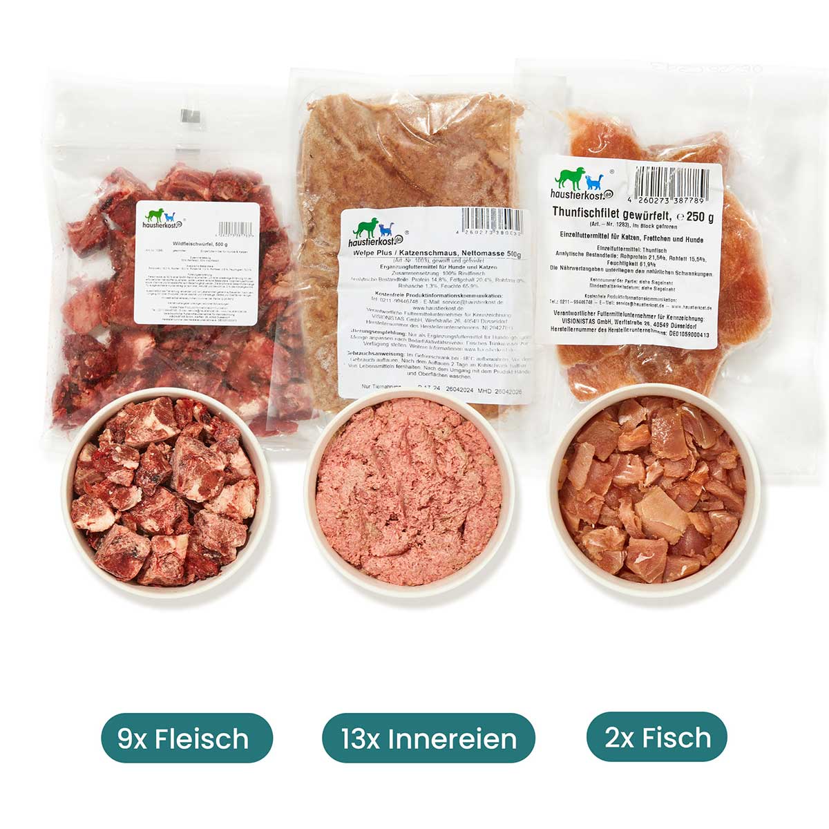 Haustierkost Paket Katze Übergewicht 9 kg