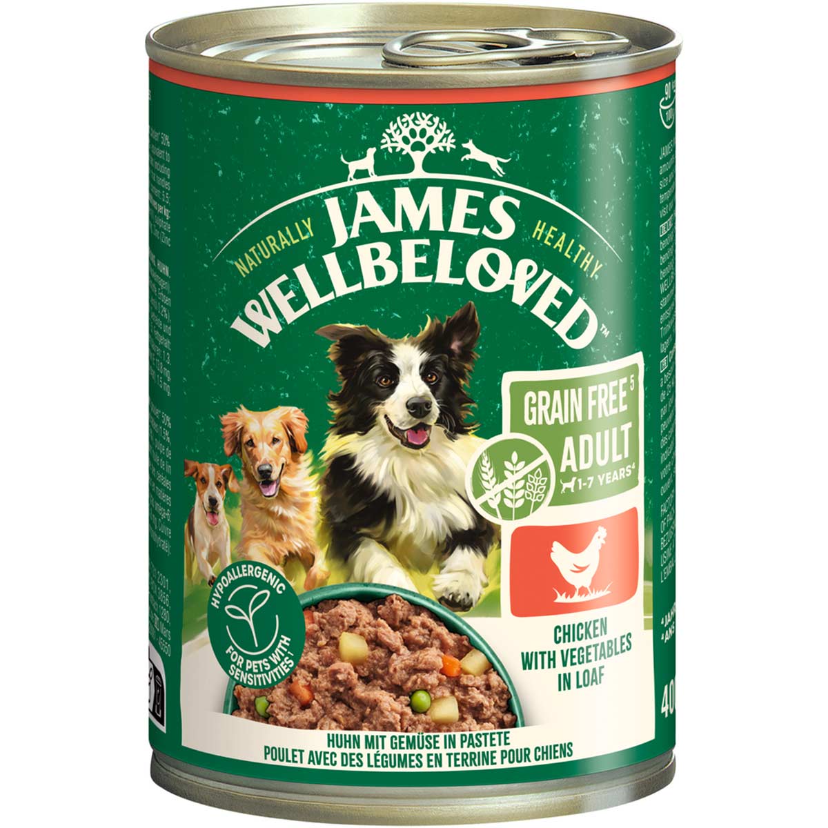 JAMES WELLBELOVED Adult Huhn Pastete