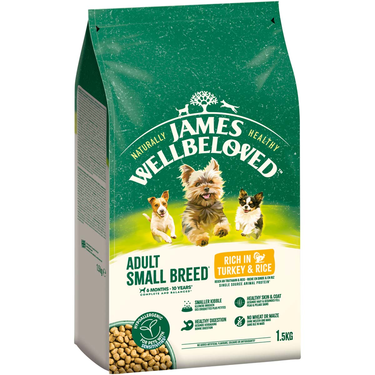 JAMES WELLBELOVED Mini Truthahn &amp; Reis 1,5 kg