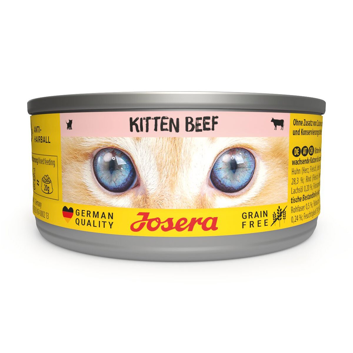 Josera Kitten Nassfutter Beef 12x85g