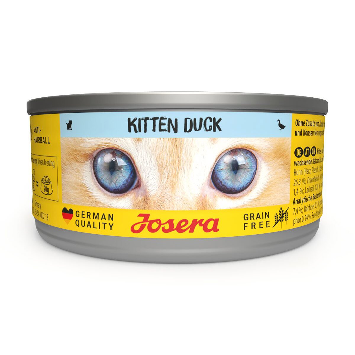 Josera Kitten Nassfutter Duck 12x85g