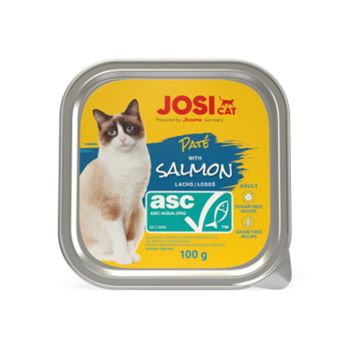 JosiCat Paté with ASC Salmon 32x100g