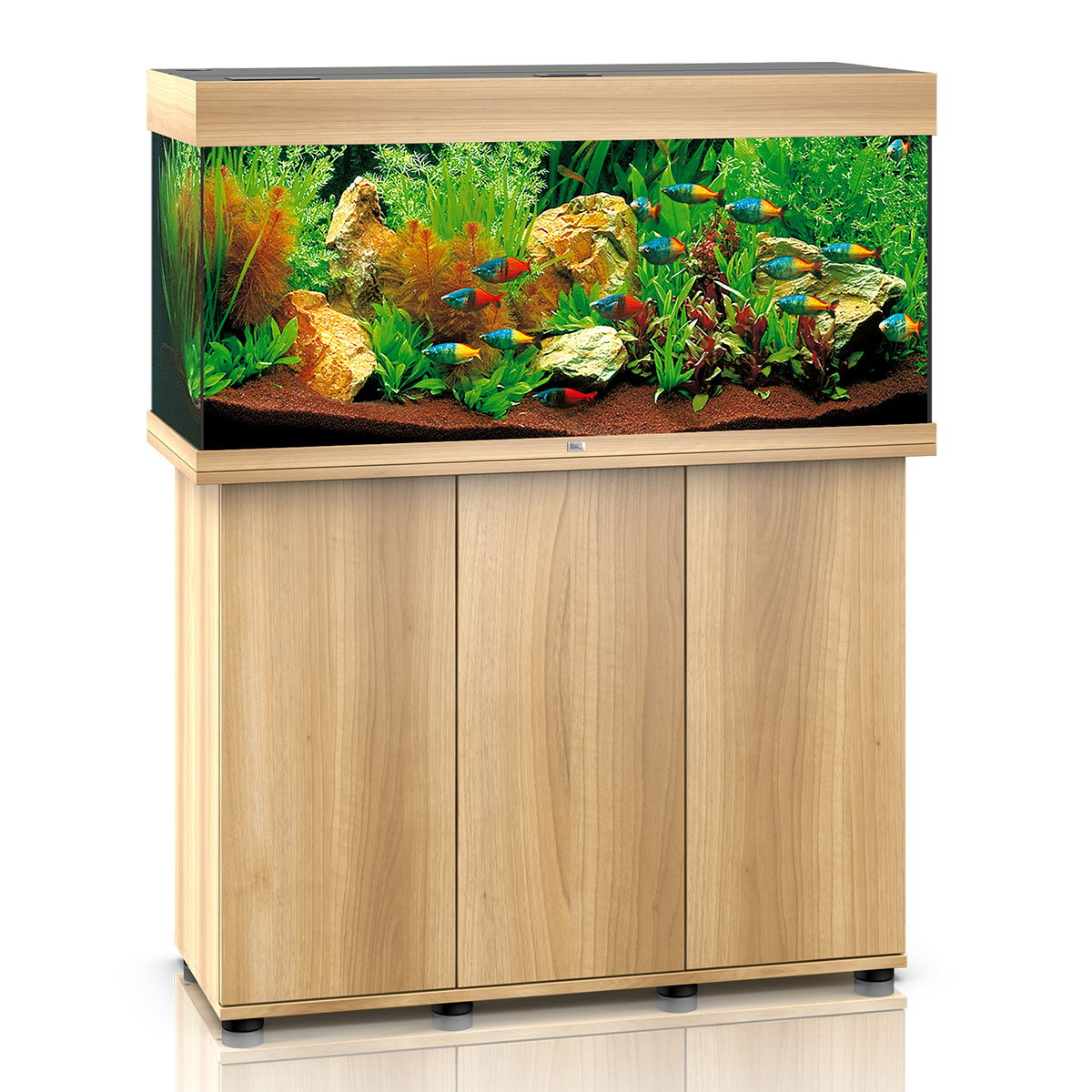 Juwel Rio 180 LED Komplett Aquarium mit Unterschrank SBX helles holz