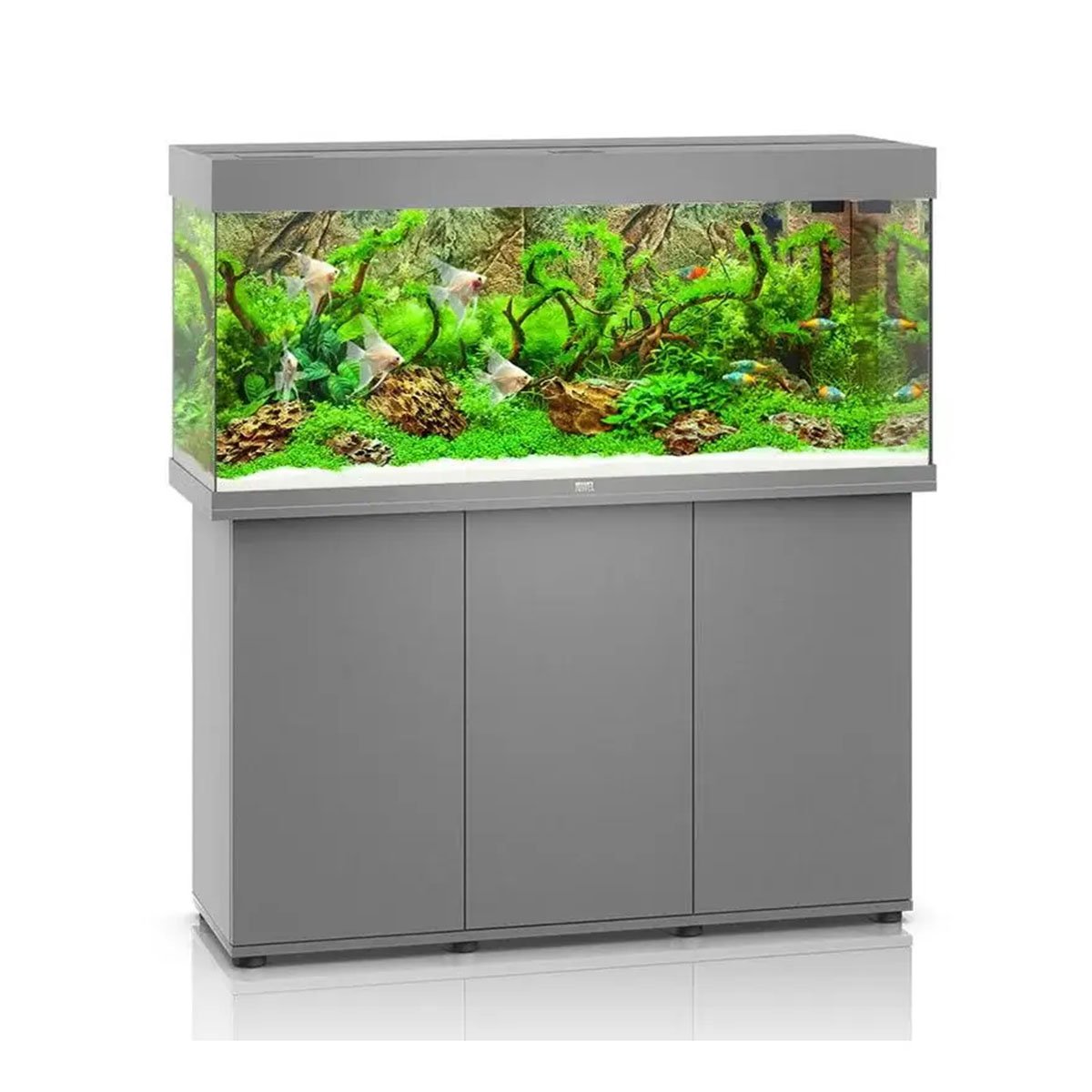 Juwel Rio 240 LED Komplett Aquarium mit Unterschrank SBX grau