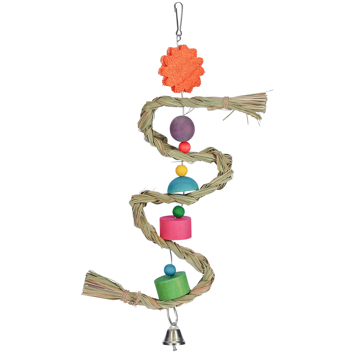 Kerbl Vogelspielzeug Nature mit Glocke und Sisal