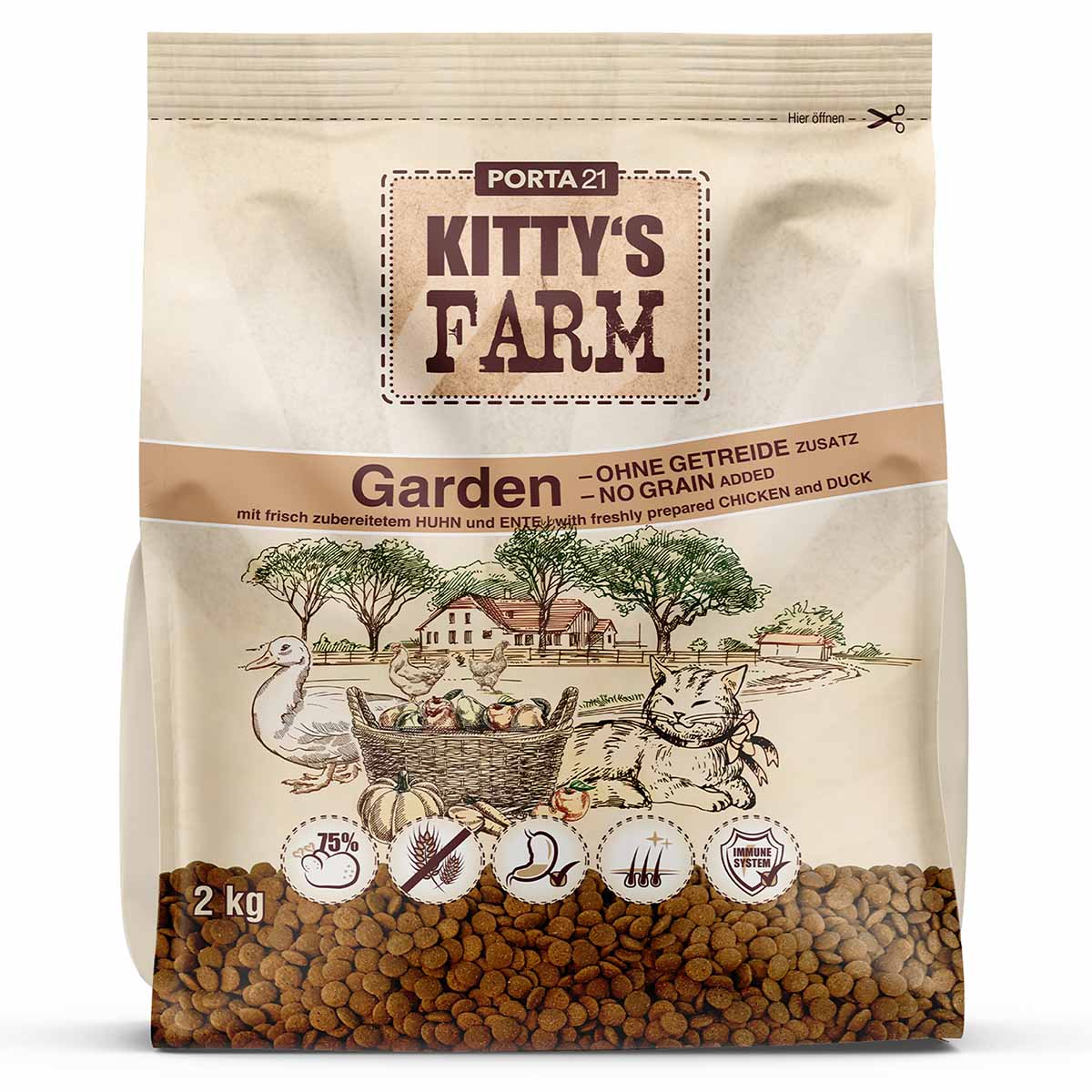 Kitty's Farm Garden 3 × 2 kg