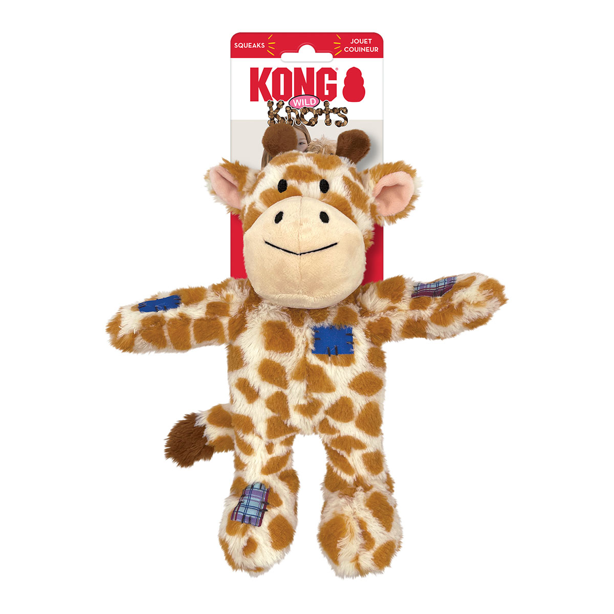 KONG Wild Knots Giraffe Md/Lg