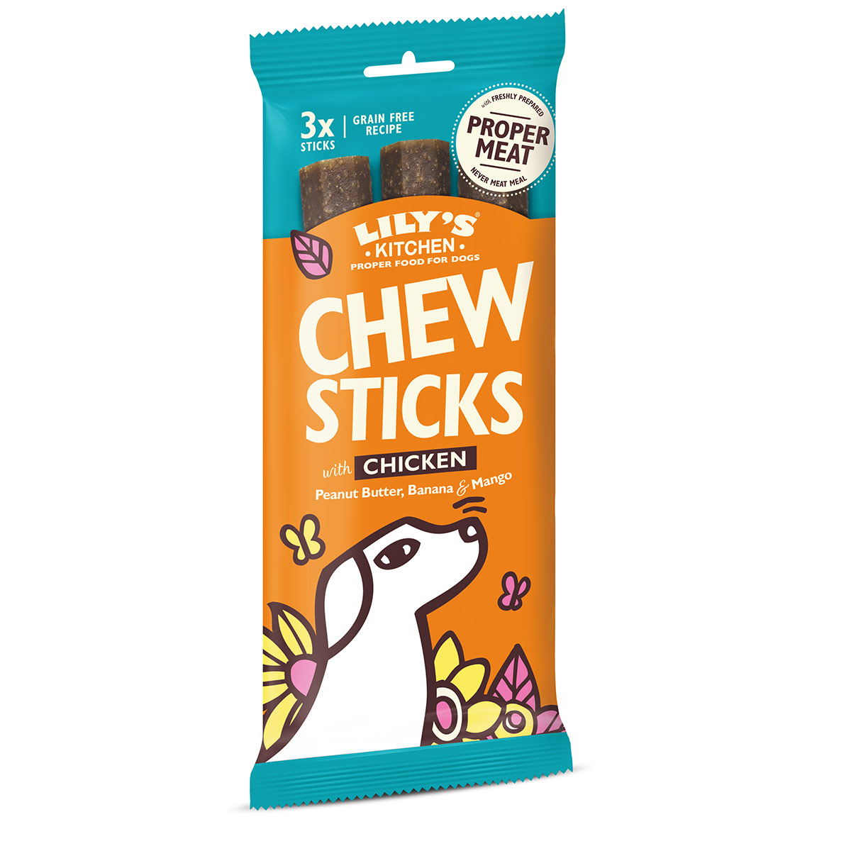 LILY'S KITCHEN Dog Chew Sticks Huhn 120g