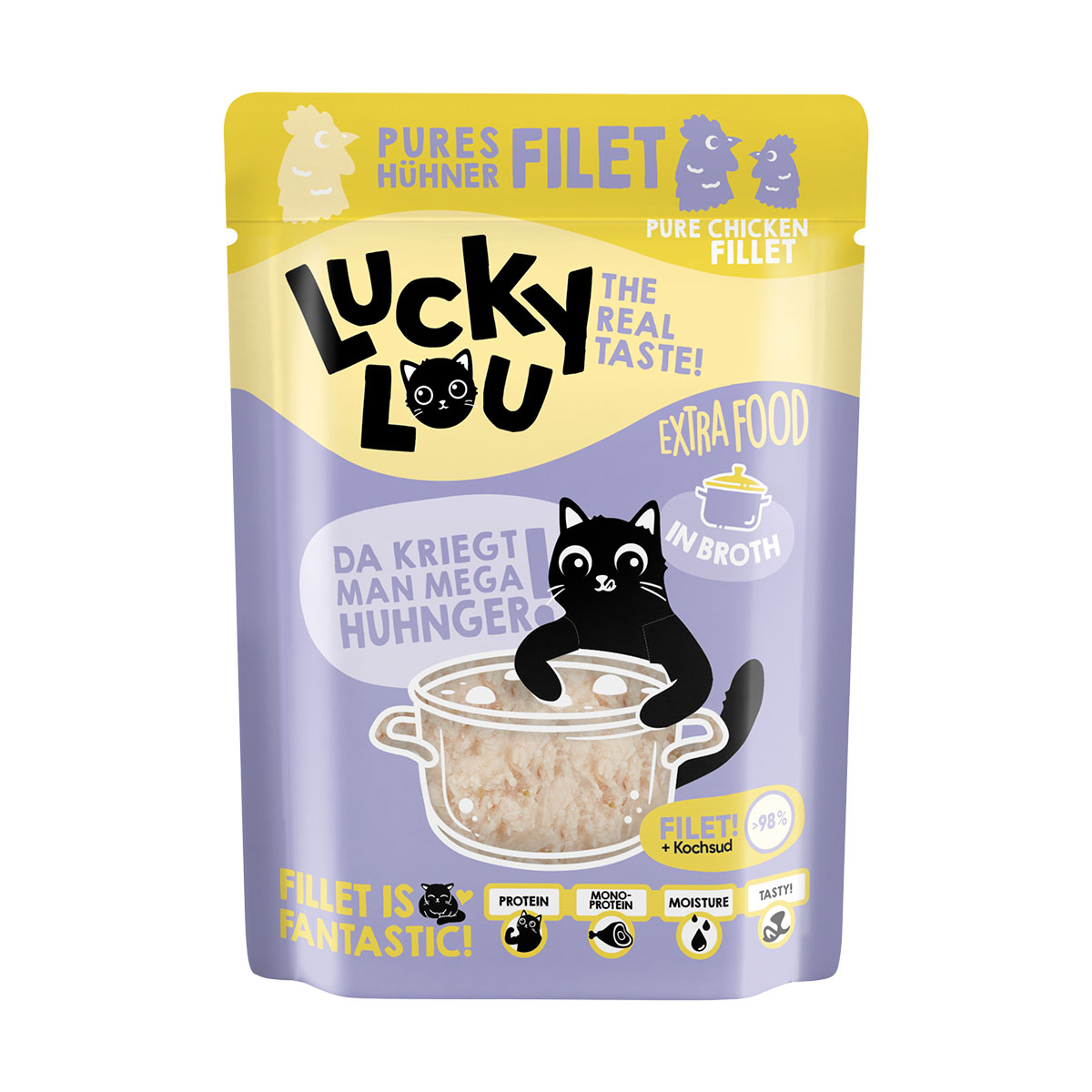 Lucky Lou Extra Food Hühnerfilet in Broth