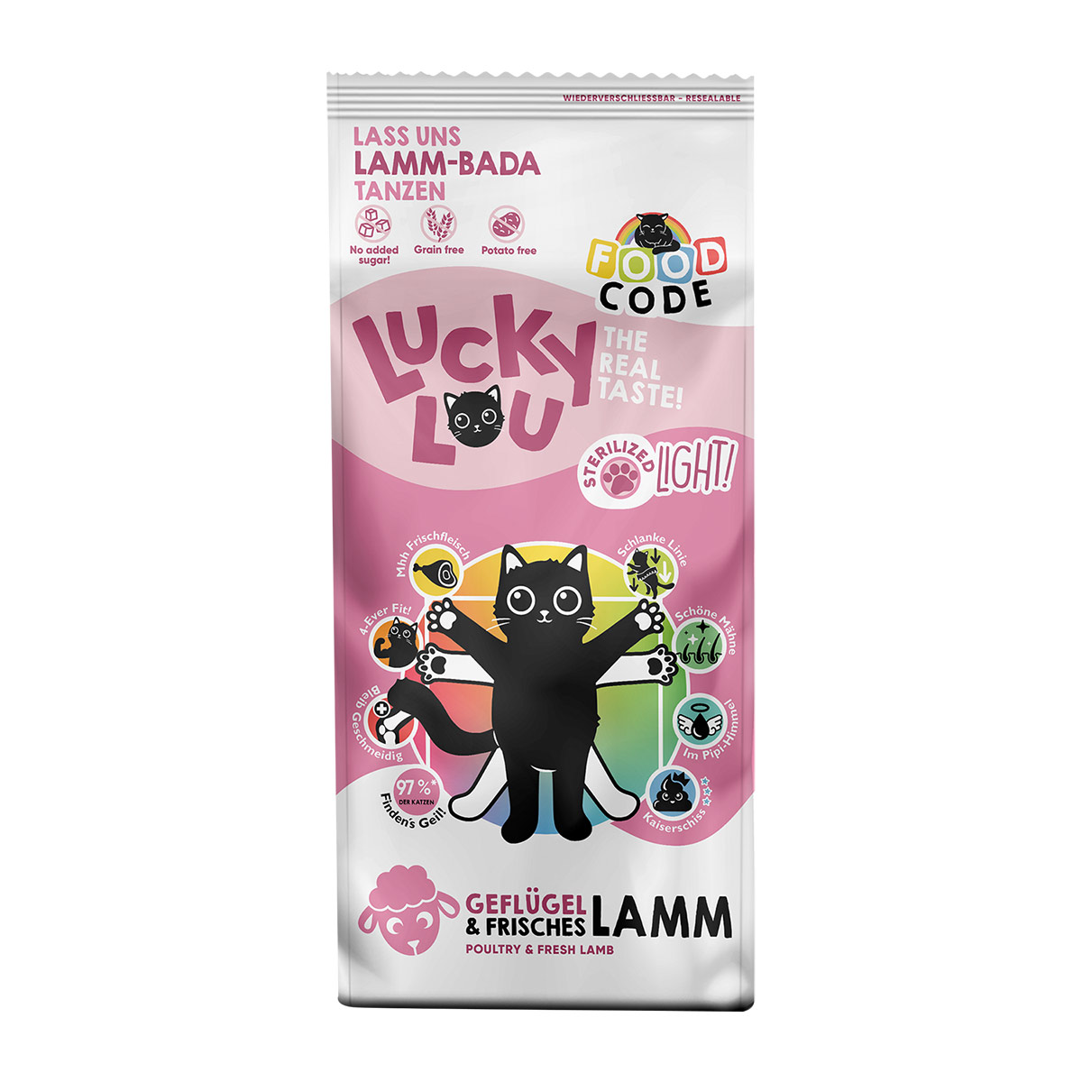 Lucky Lou Light Geflügel & Lamm 3kg