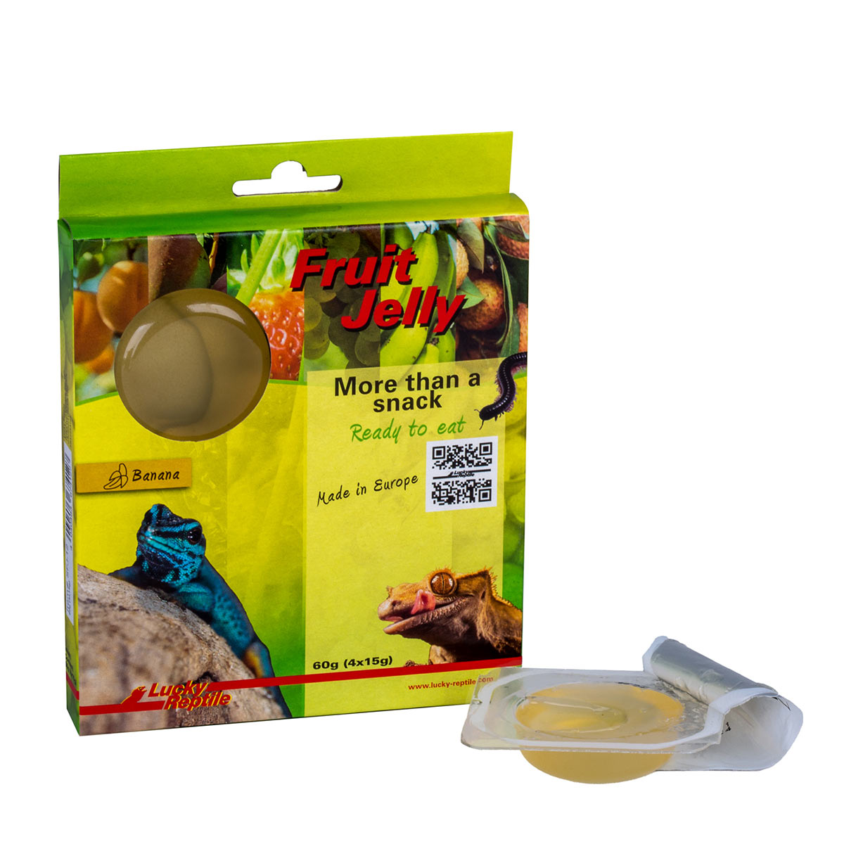 Lucky Reptile Fruit Jelly Banana 4x15 g
