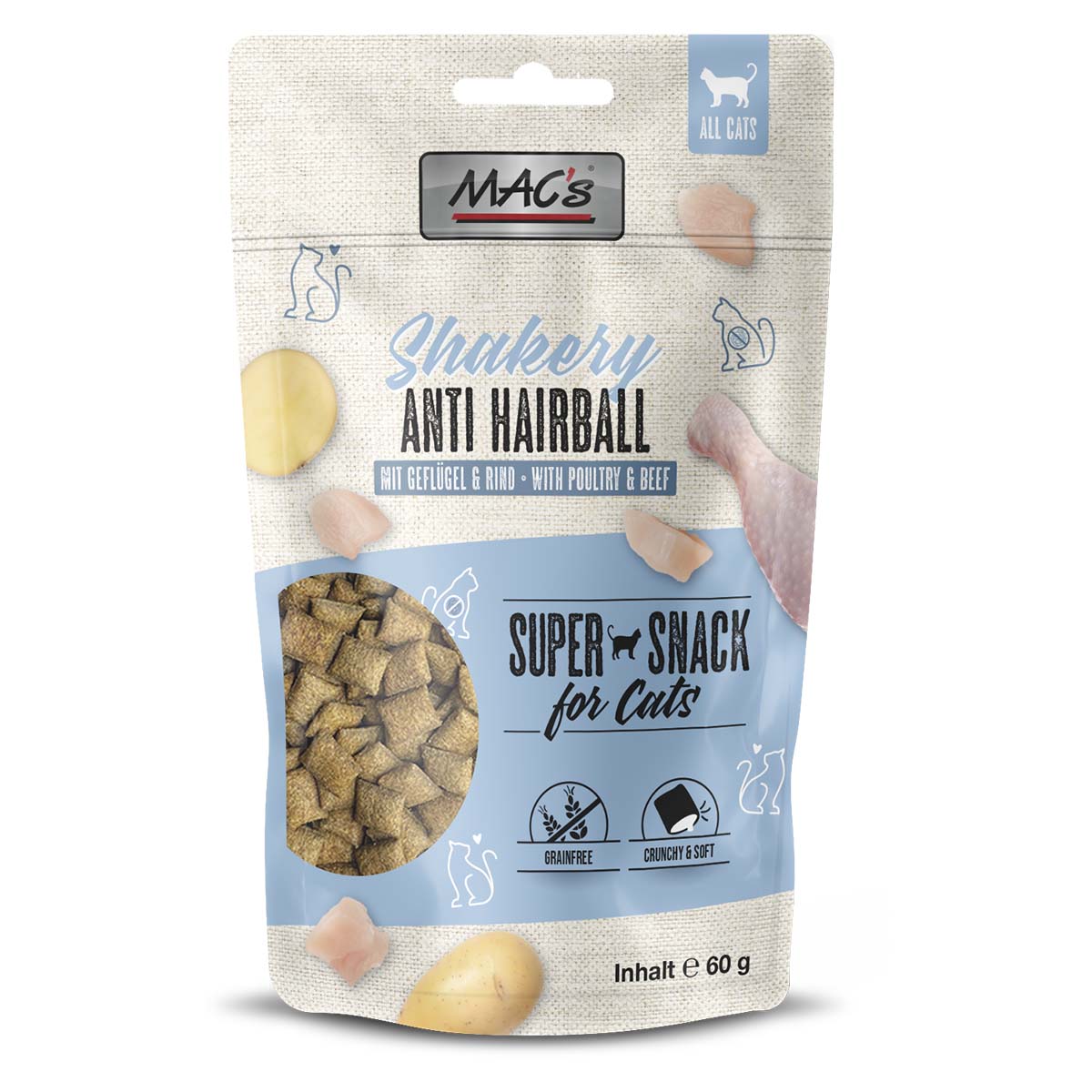 MAC's Cat Shakery Anti-Hairball Snacks