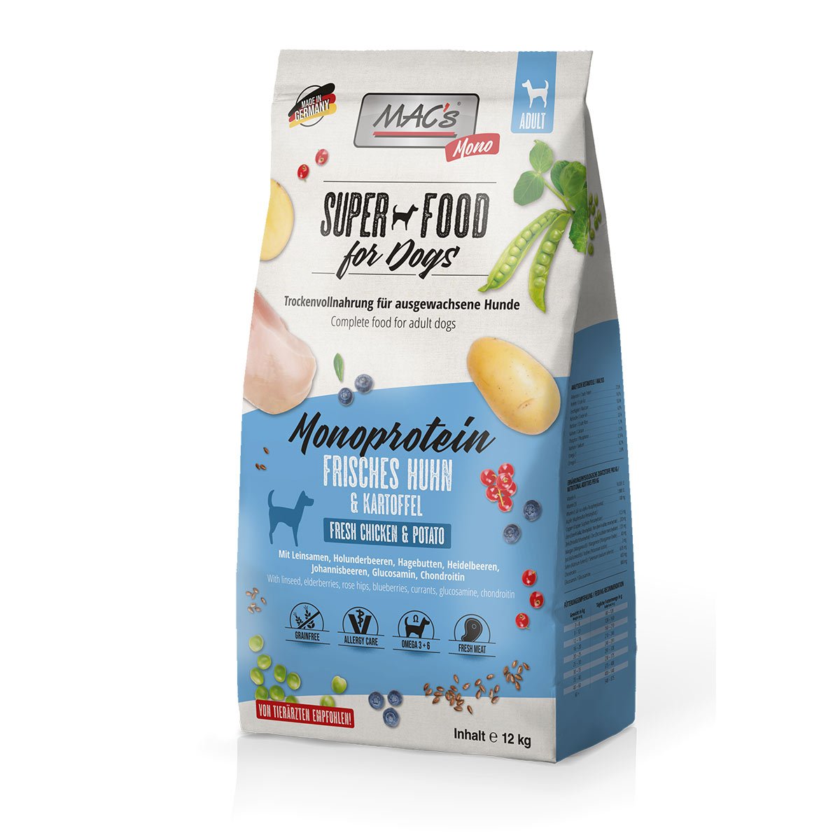 MAC's Dog Mono Huhn 12kg