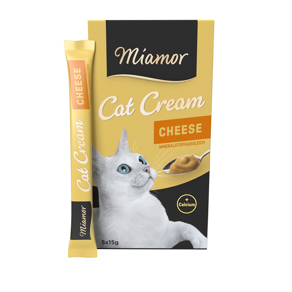 Miamor Cat Snack Cream sýr 20 × 15 g