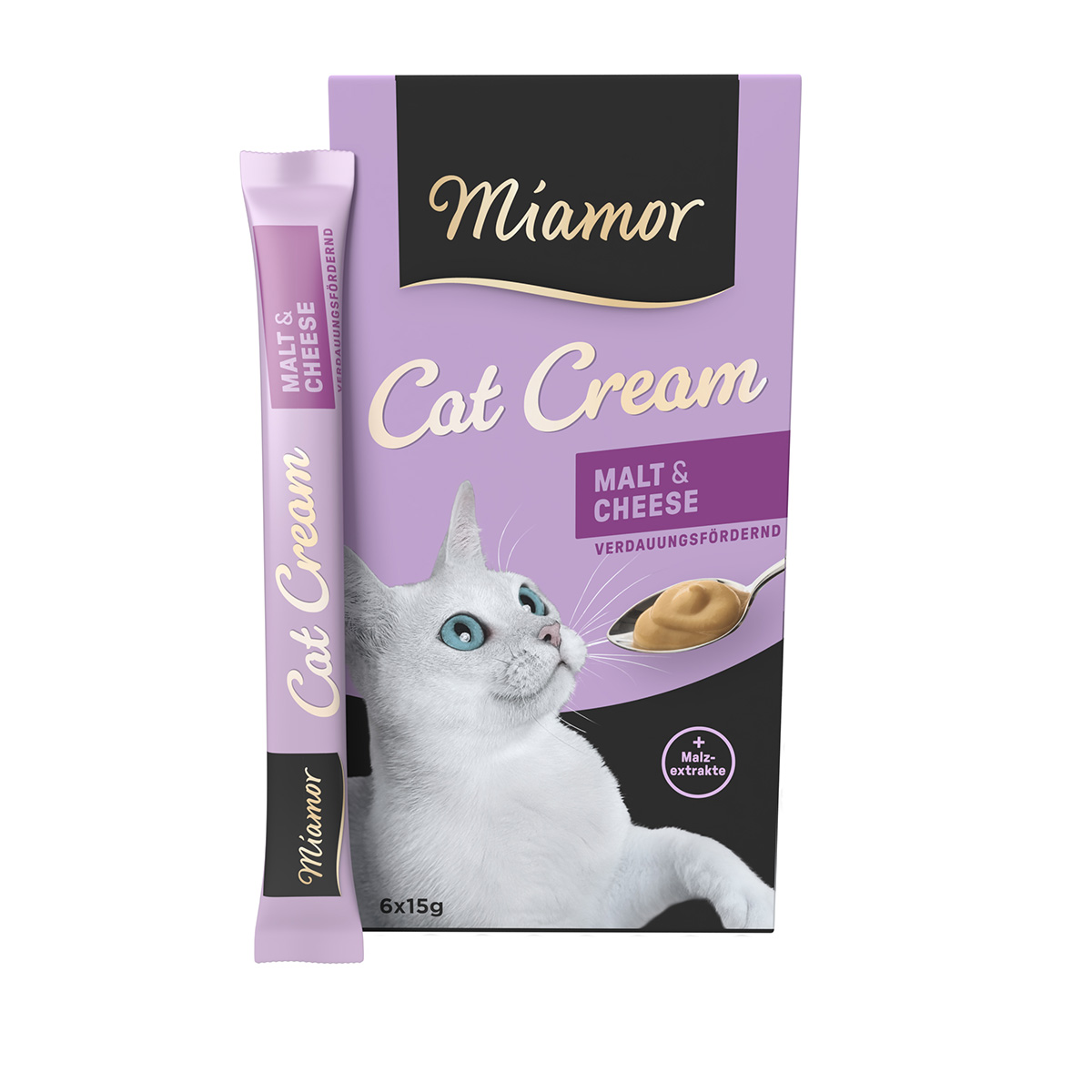 Miamor Cat Cream Malt & Cheese 6x15g