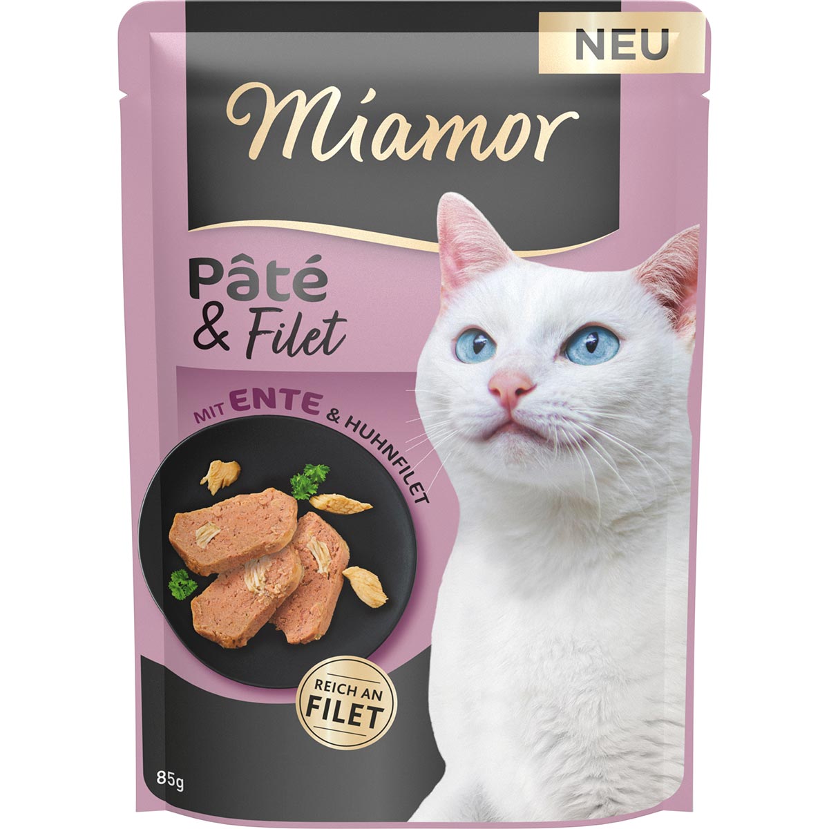 Miamor Pate & Filet mit Ente 10x85g