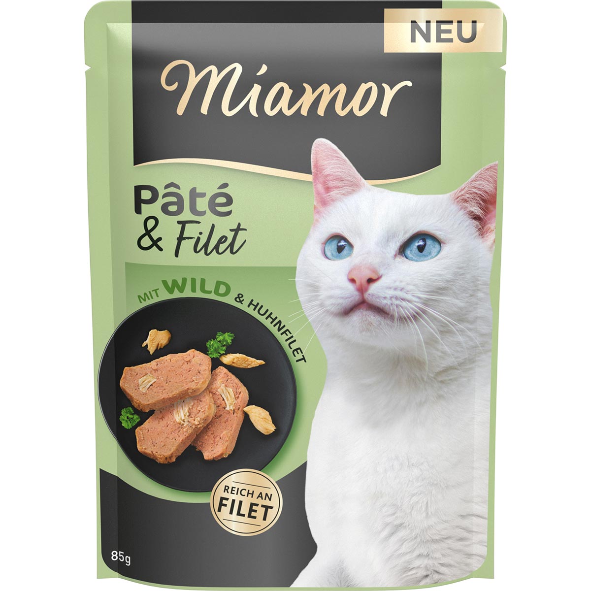 Miamor Pate & Filet mit Wild 10x85g