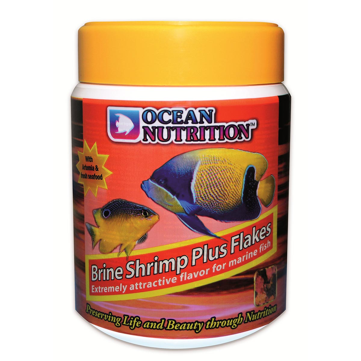 Ocean Nutrition Brine Shrimp Plus Flakes