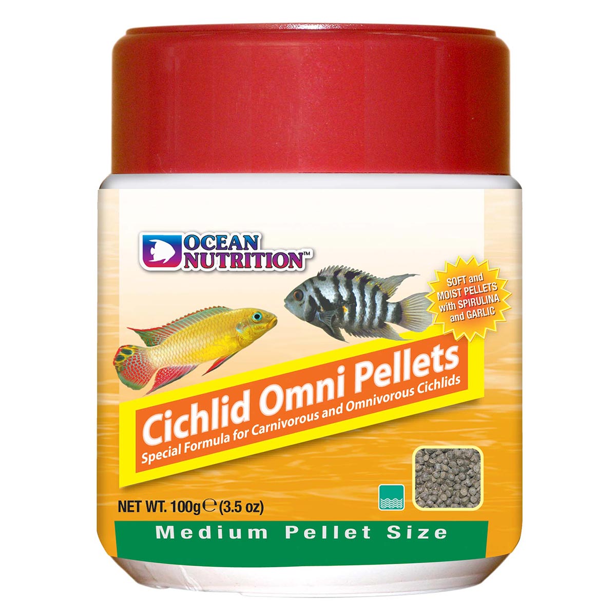 Ocean Nutrition Cichlid Omni Pellets Medium