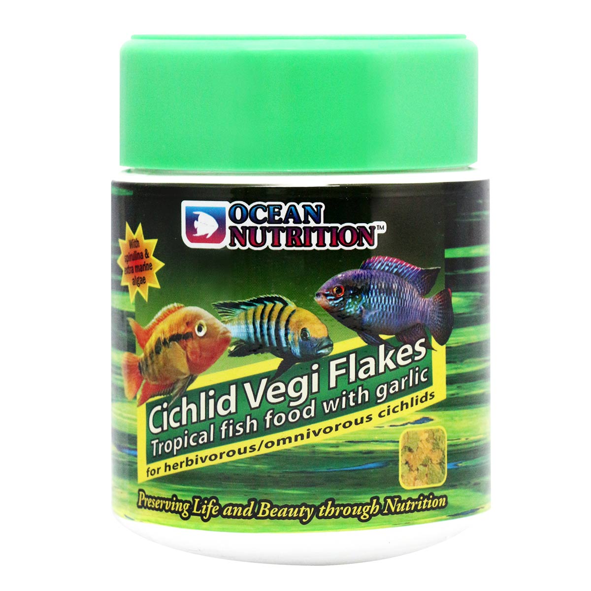 Ocean Nutrition Cichlid Vegi Flakes