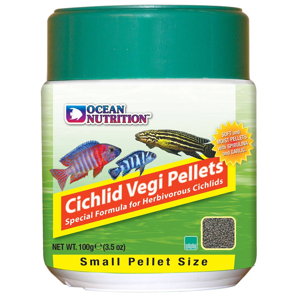 Ocean Nutrition Cichlid Vegi Pellets Small