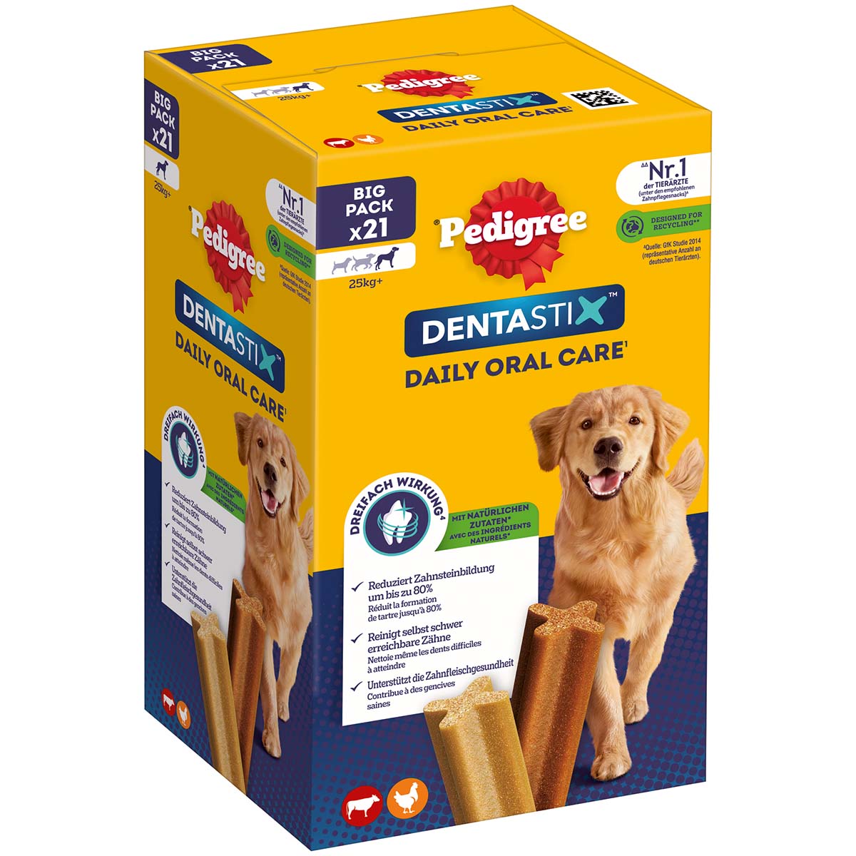 Pedigree DentaStix pro velké psy 21 kusů