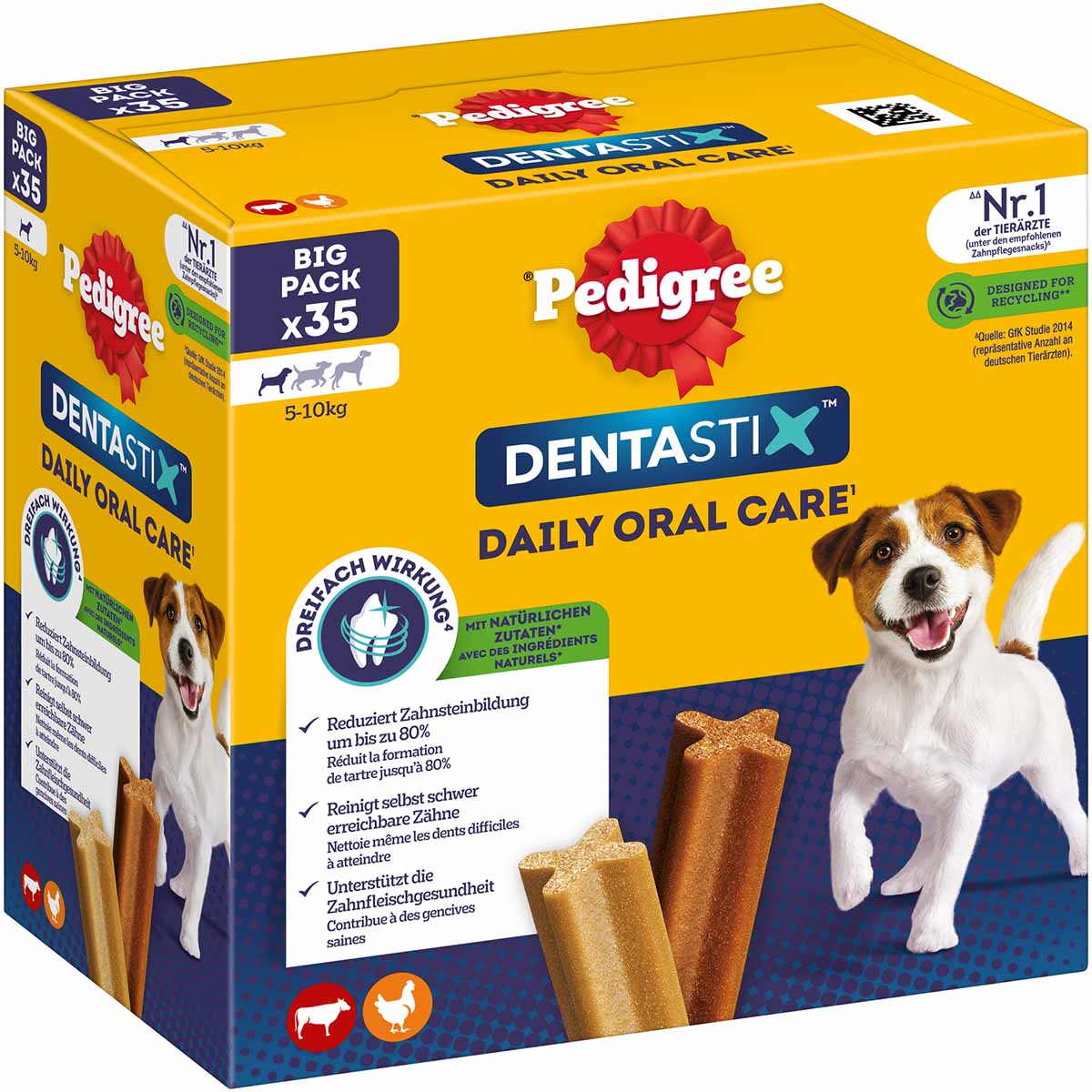 Pedigree DentaStix pro malé psy 35 kusů