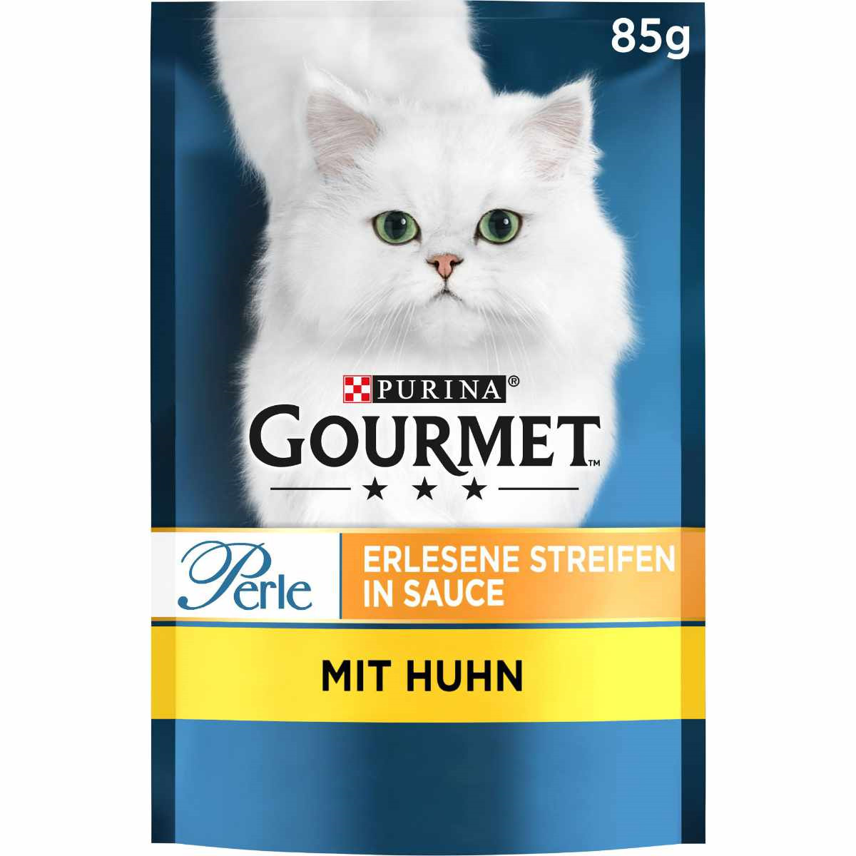 GOURMET Perle Erlesene Streifen in Sauce mit Huhn 26x85g