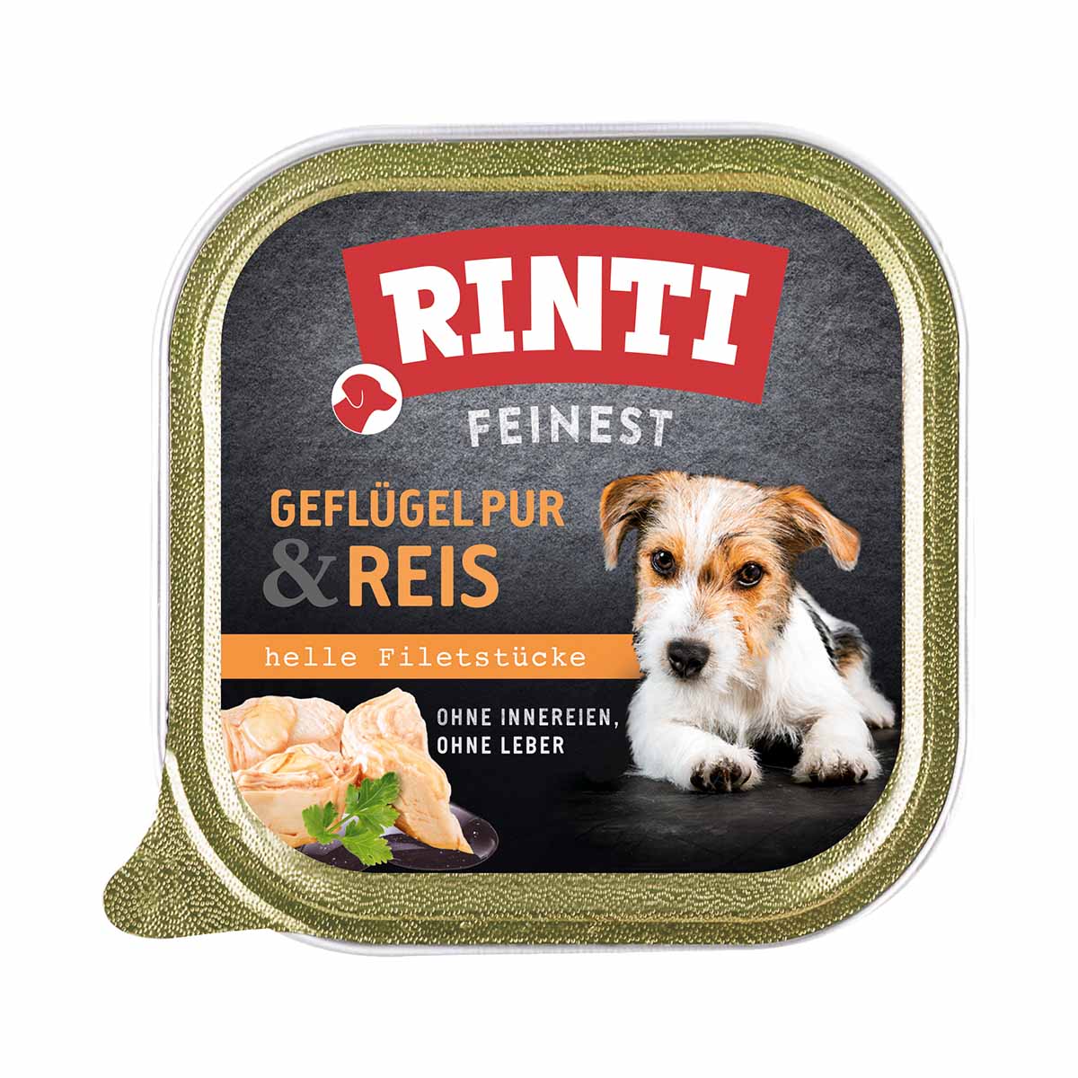 Rinti Feinest Geflügel pur & Reis 11x150g