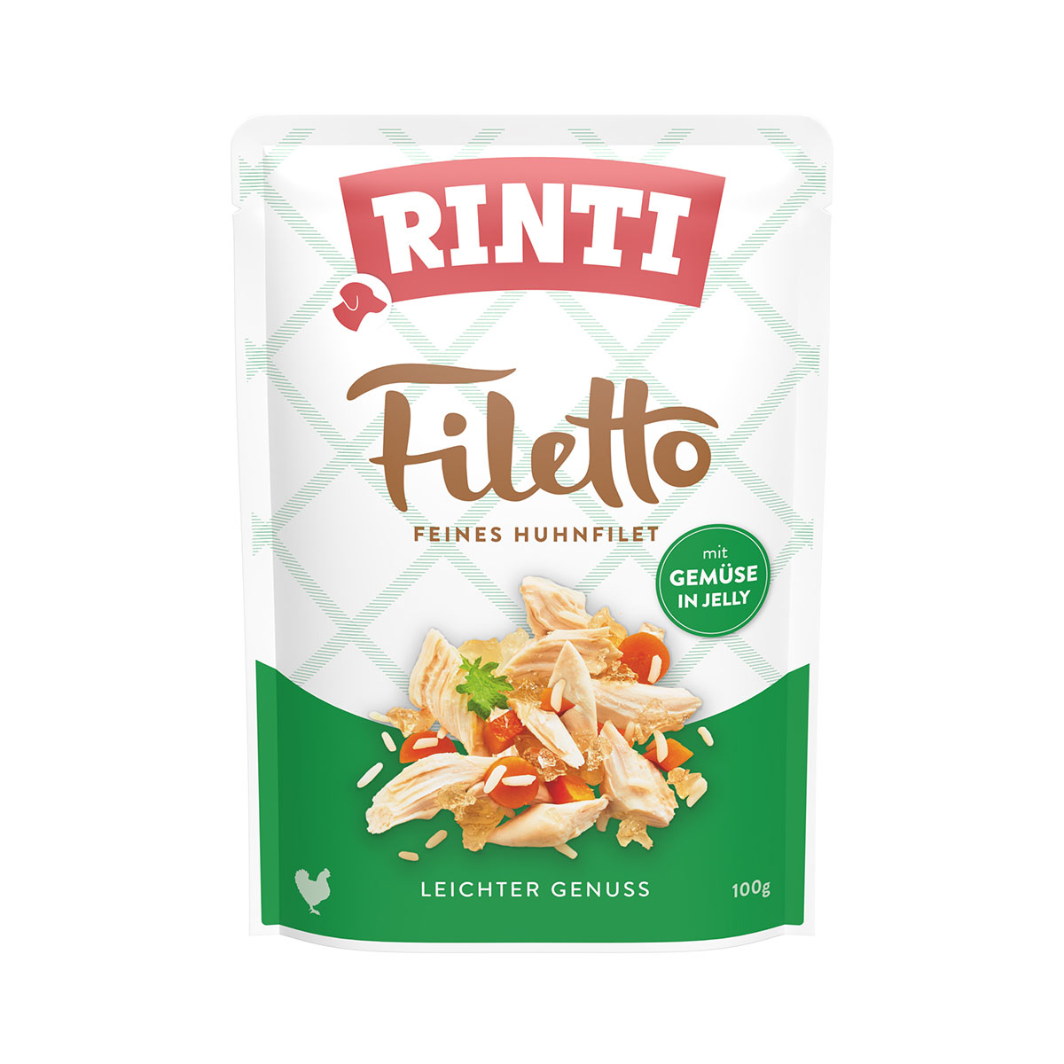 Rinti Filetto Huhn & Gemüse in Jelly 24x100g