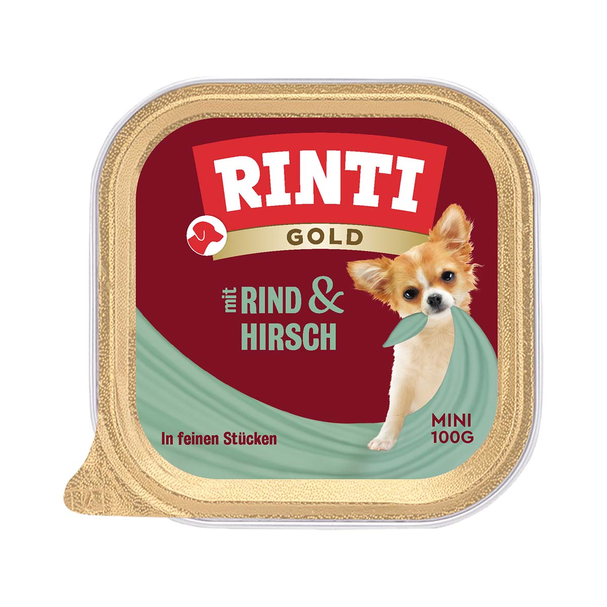 Rinti Gold Mini feine Stückchen von Hirsch &amp; Rind