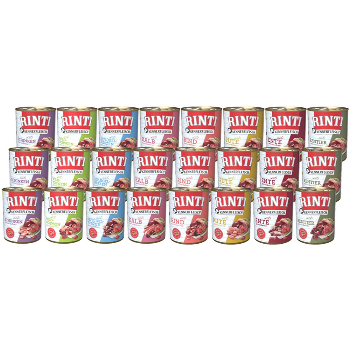 Rinti maso pro znalce, variace chutí 3, 24 × 800 g