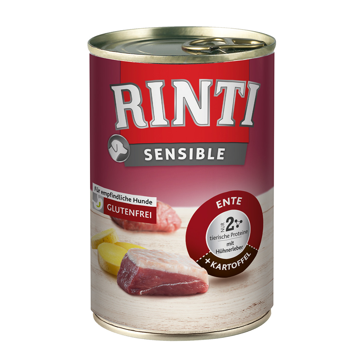 Rinti Sensible Ente & Huhn & Kartoffel 12x400g