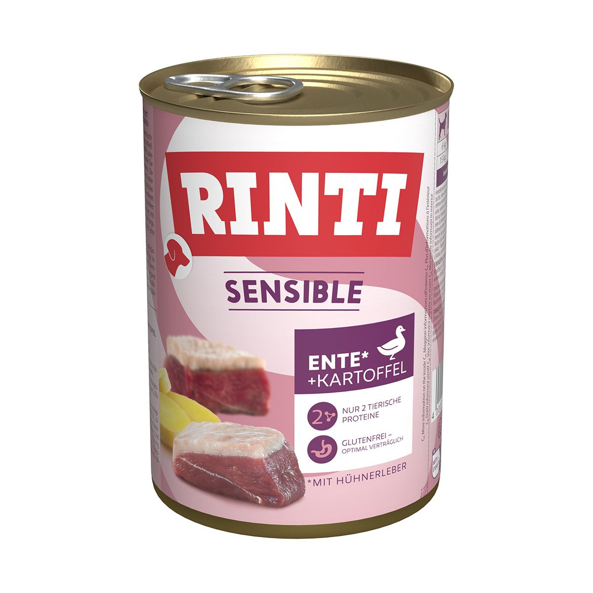 Rinti Sensible Ente & Huhn & Kartoffel 12x400g