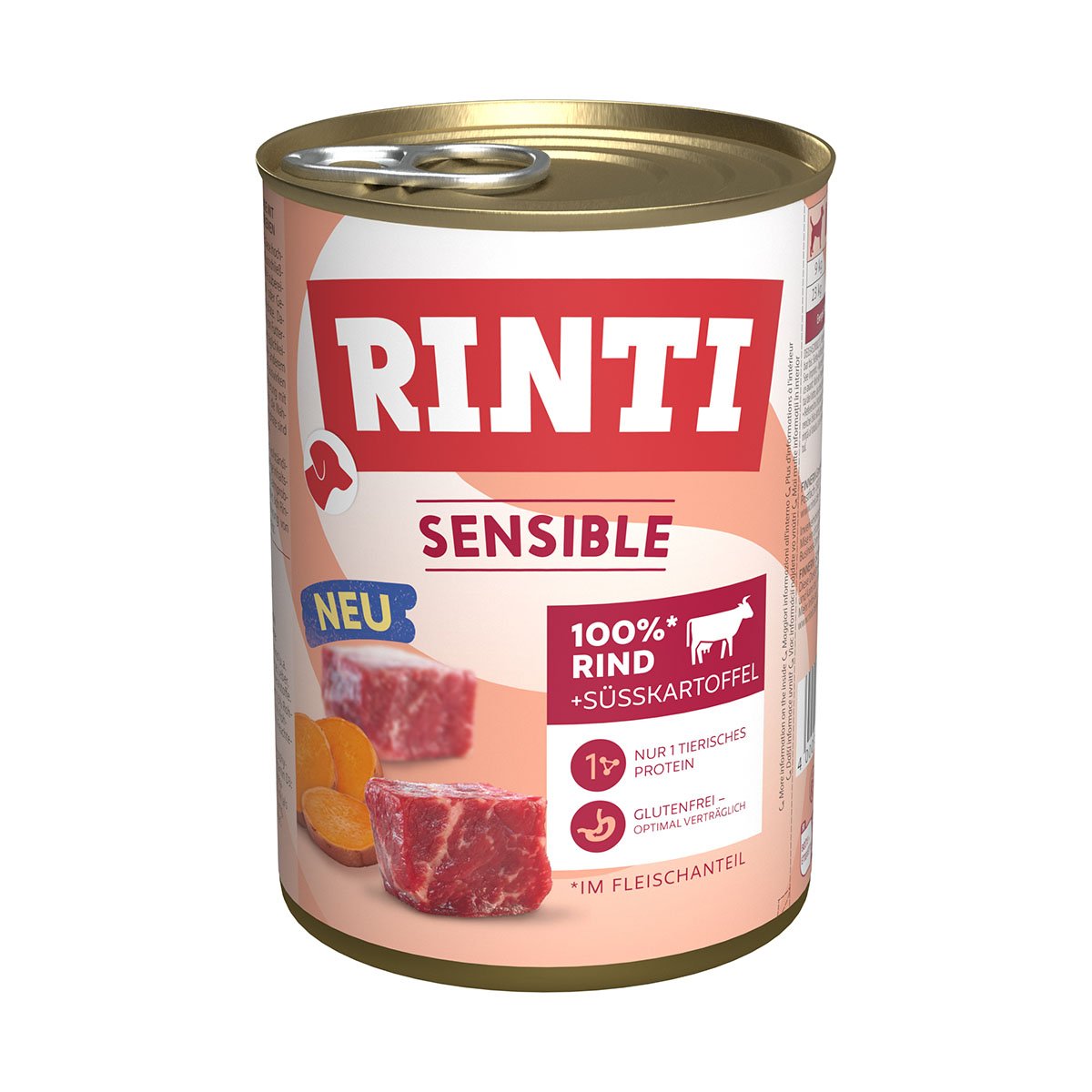 Rinti Sensible Rind & Süßkartoffel 6x400g