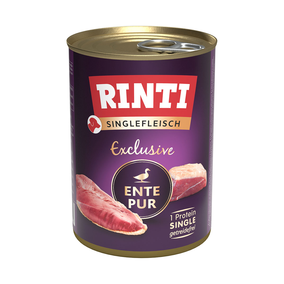 RINTI Singlefleisch Ente Pur 12x400g