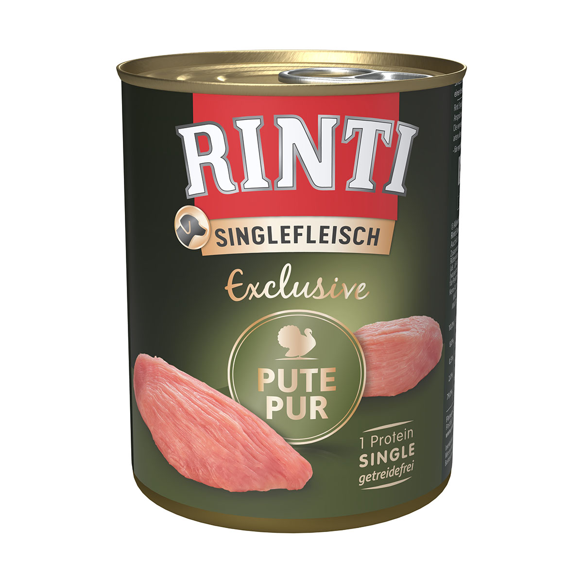 Rinti Singlefleisch Exclusive Pute pur 6x800g