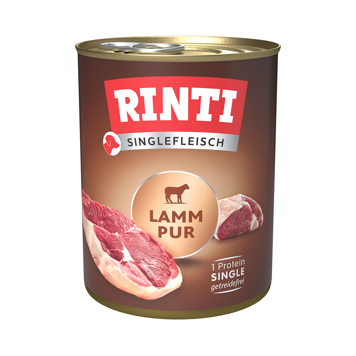 Rinti Singlefleisch Lamm pur 6x800g