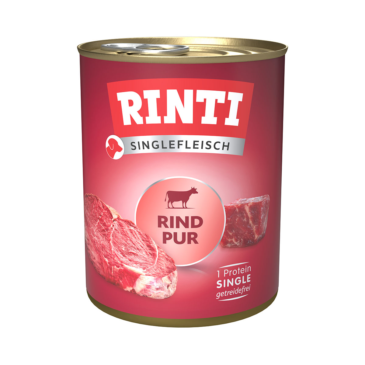 Rinti Singlefleisch Rind pur 6x800g