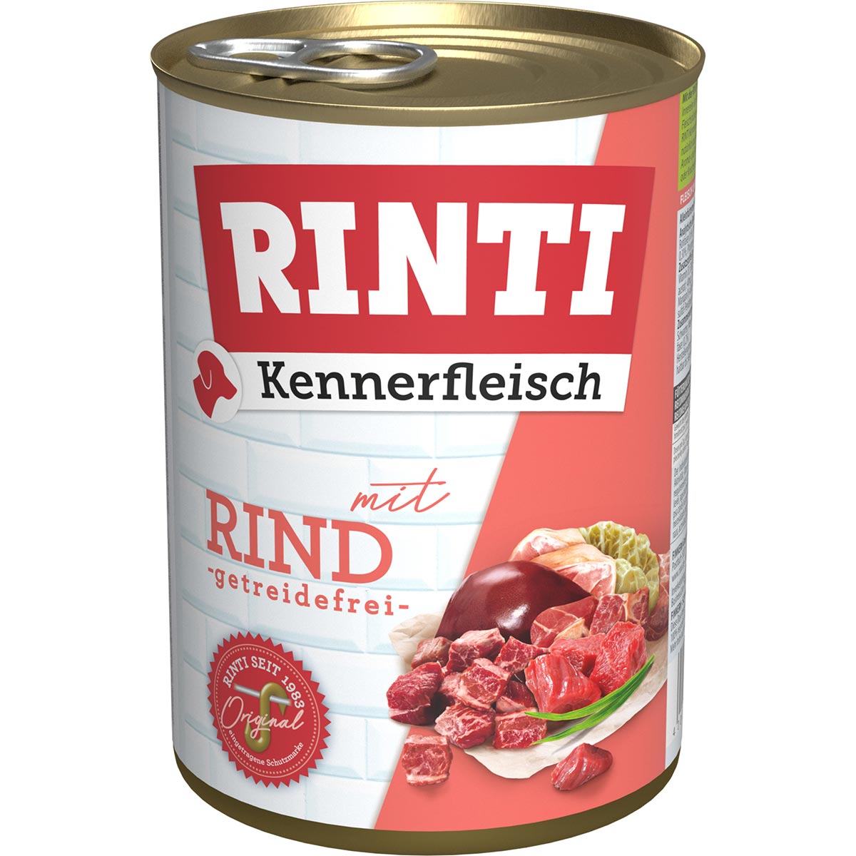 Rinti Kennerfleisch mit Rind 24x400g