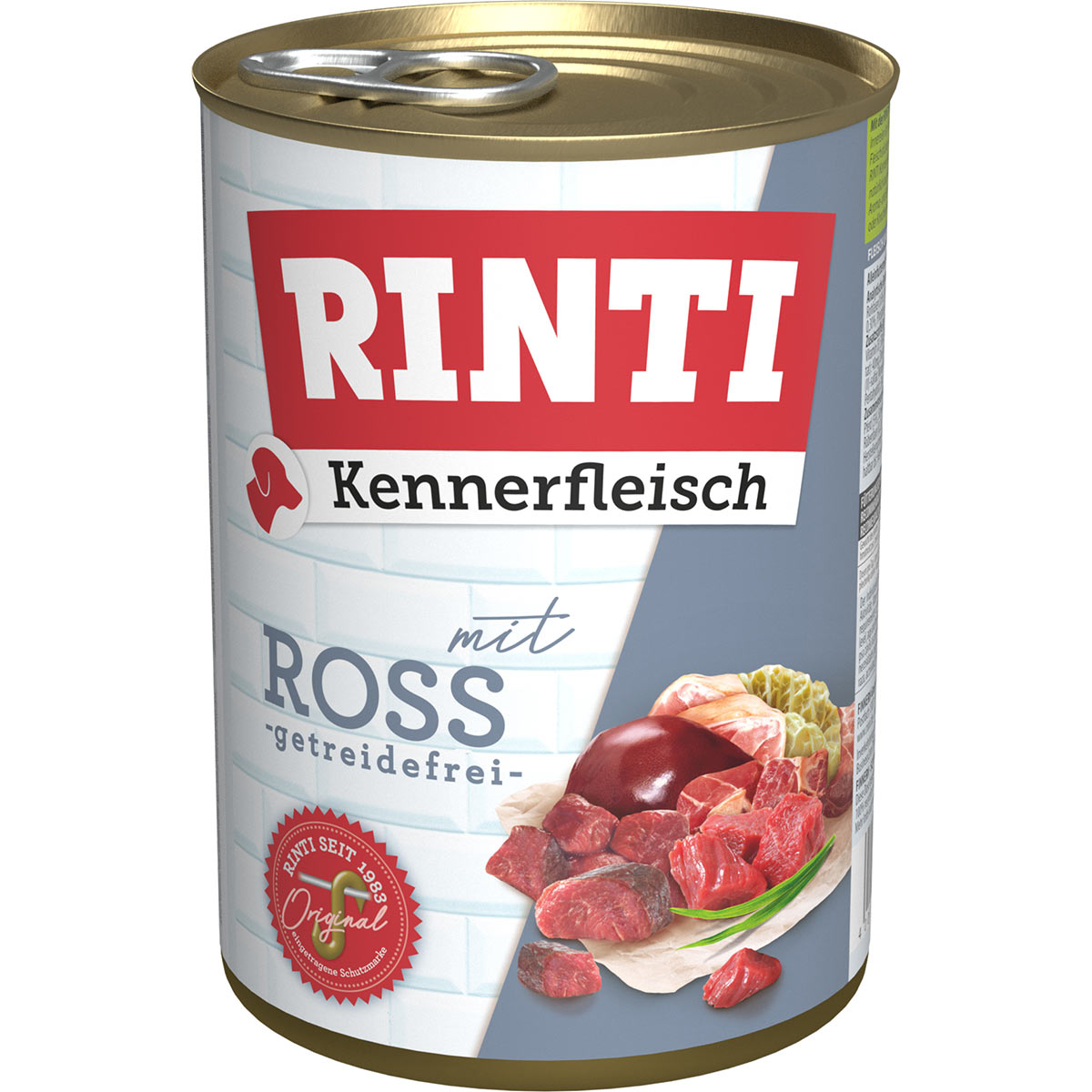 Rinti Kennerfleisch mit Ross 24x400g