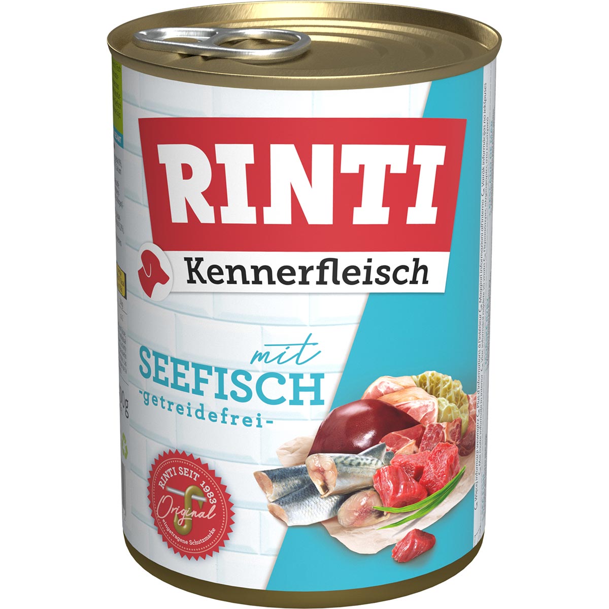 Rinti Kennerfleisch mit Seefisch 12x400g
