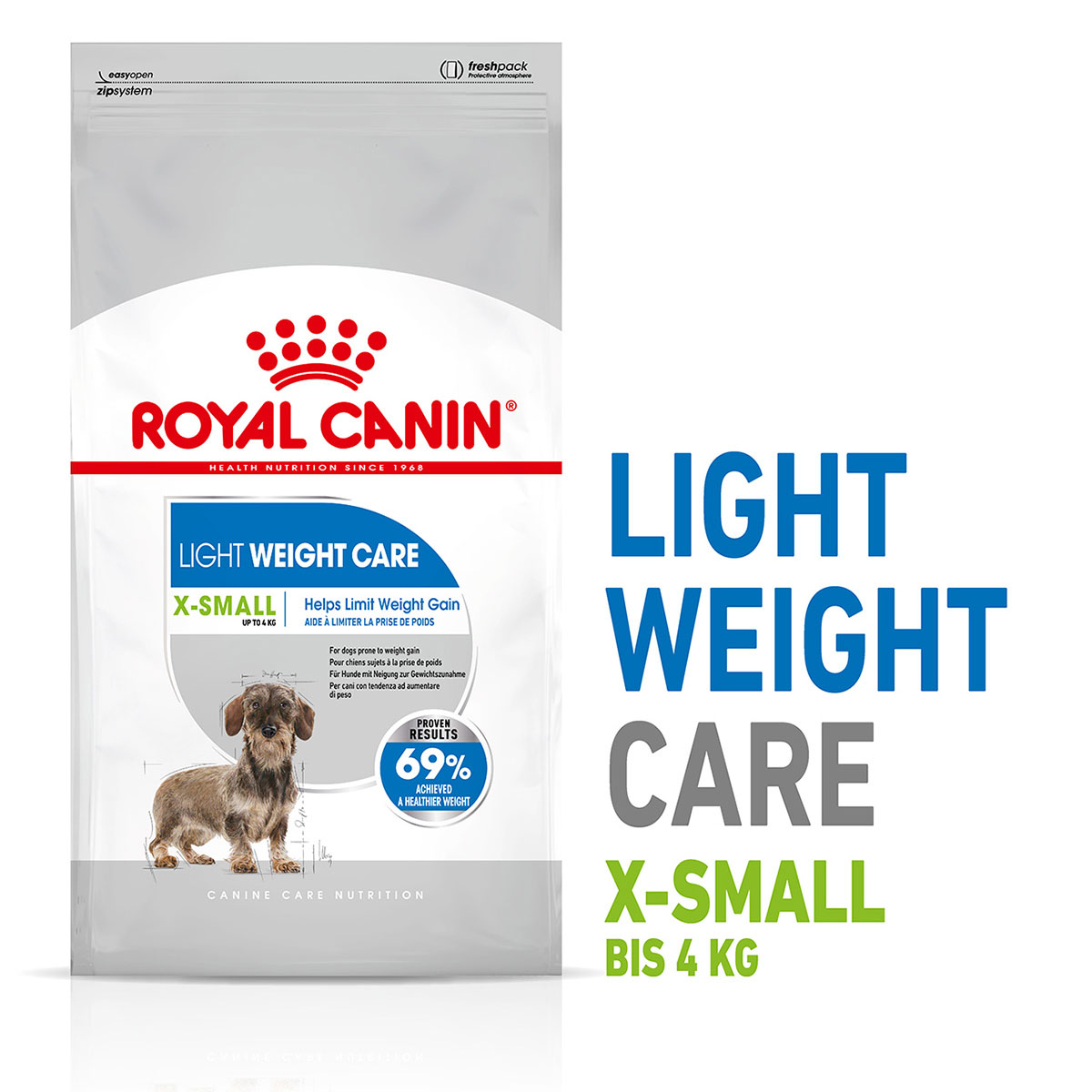 Royal Canin CCN Light Weight Care X-Small 1,5kg