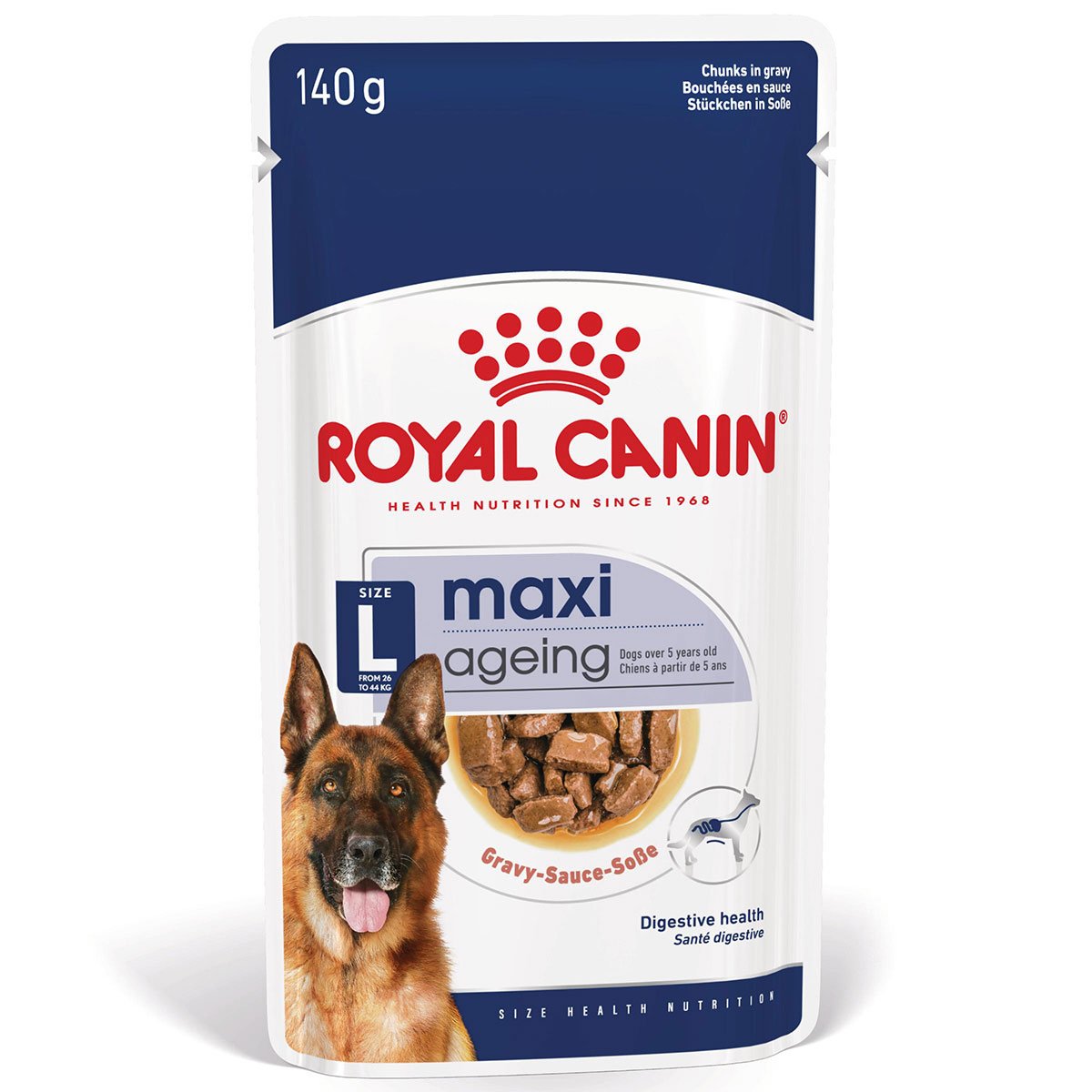 Royal Canin SHN Maxi Ageing Gravy 10x140g