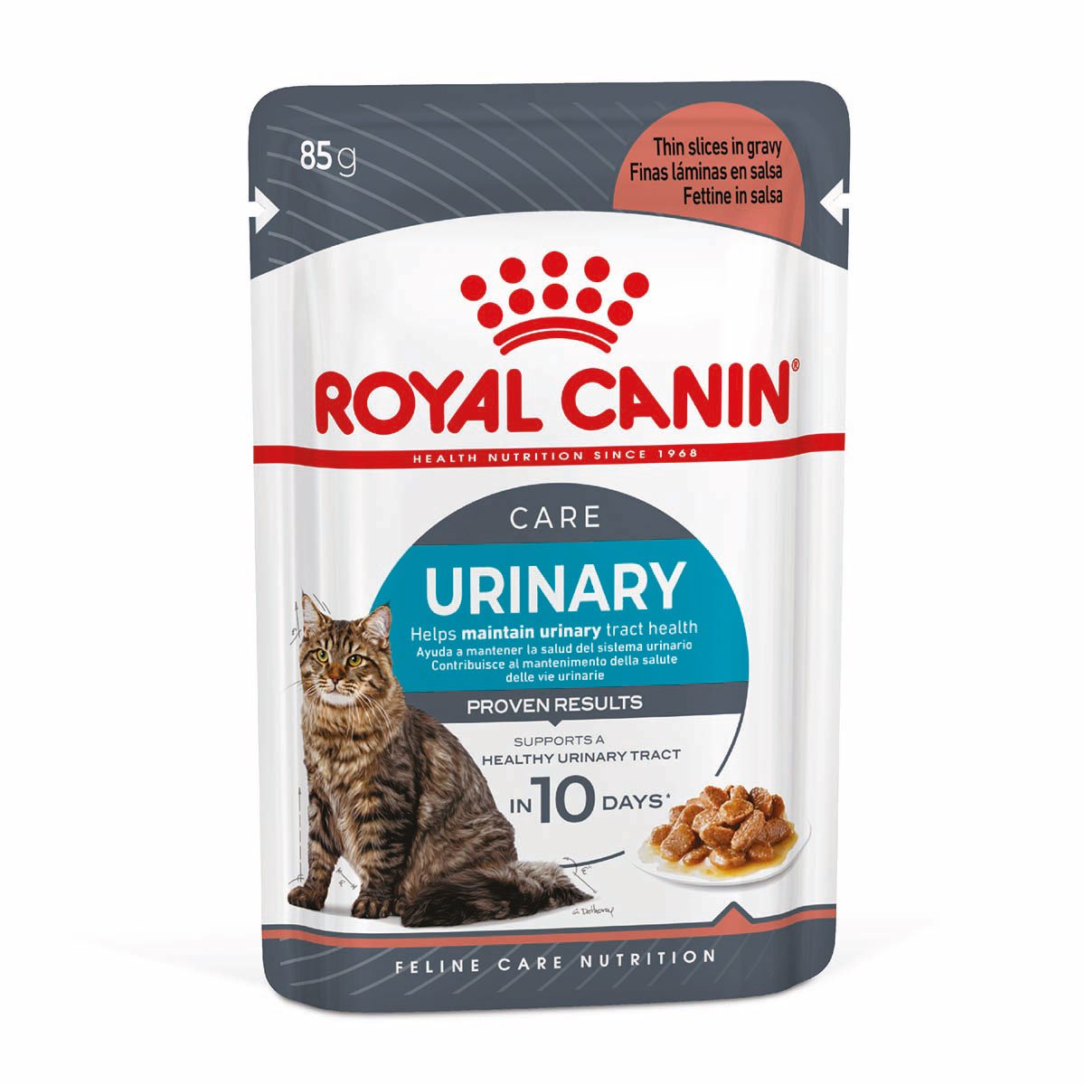 ROYAL CANIN URINARY CARE Gravy Katzennahrung Feucht zur Unterstützung der Harnwegsgesundheit 12x85g