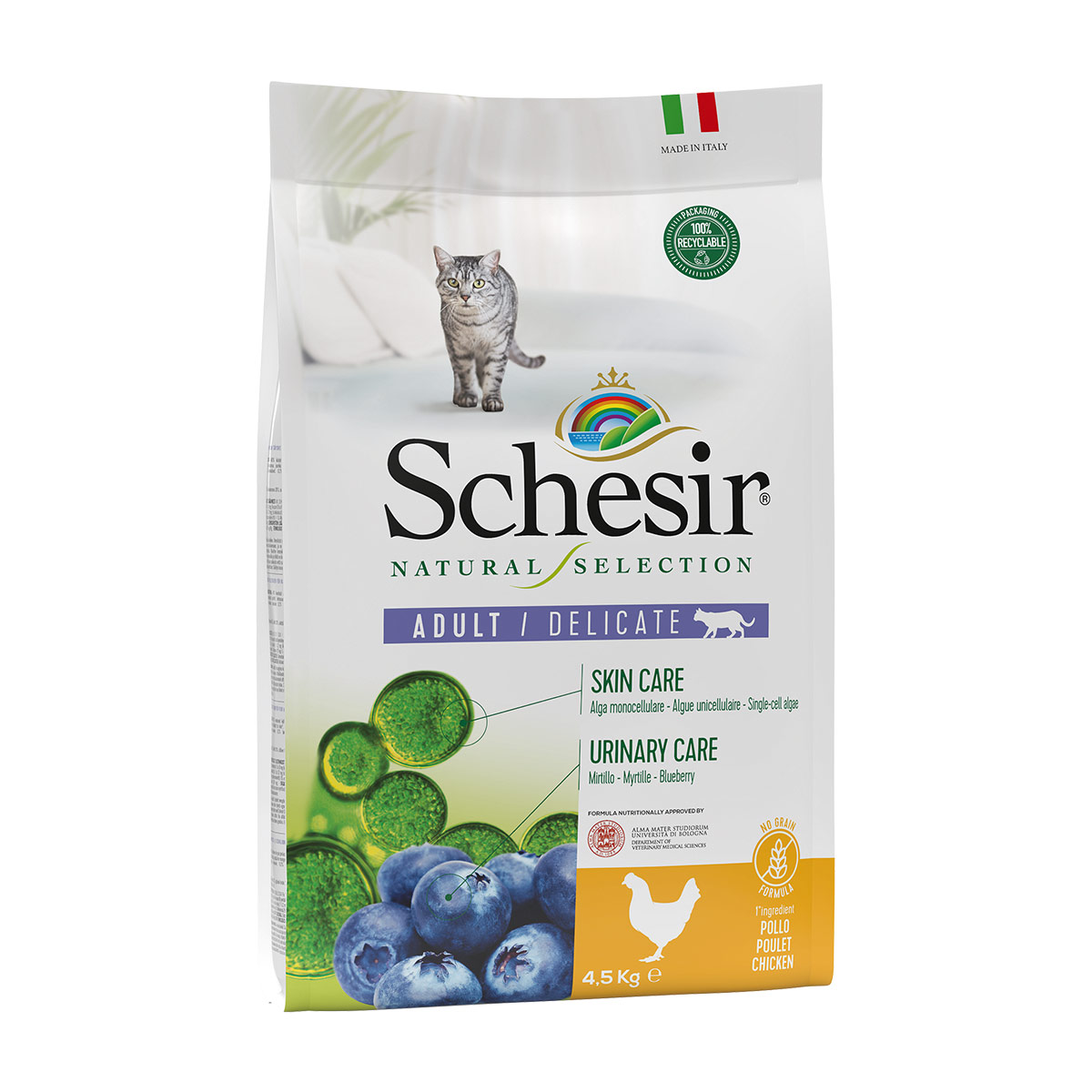 Schesir Cat Natural Selection kuře 2 × 4,5 kg